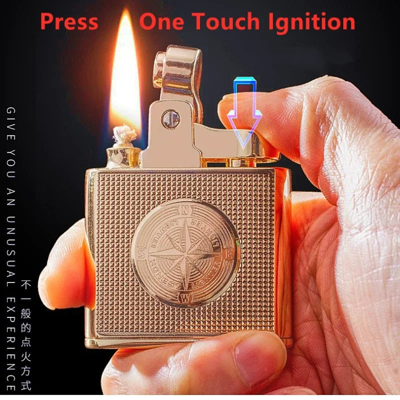Retro Trench Style Kerosene Lighter