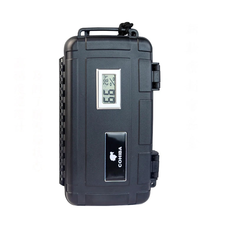 Travel Humidor With digital humidity display